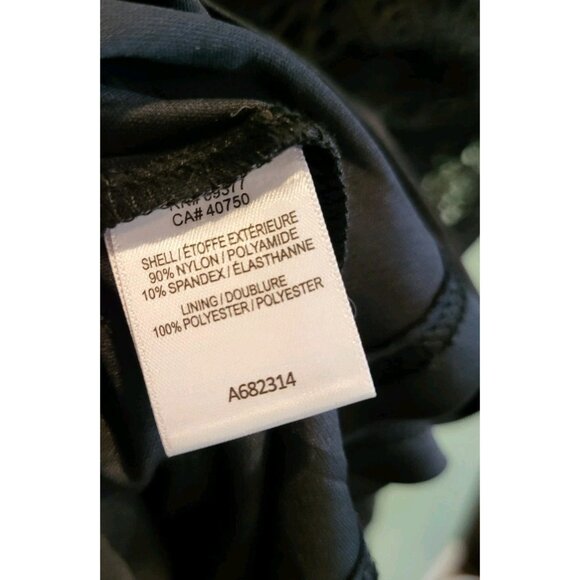 NWOT Black Stretch Lace Short Sleeve Dark Cottagecore Whimsygoth Midi Dress S/M - Picture 6 of 7